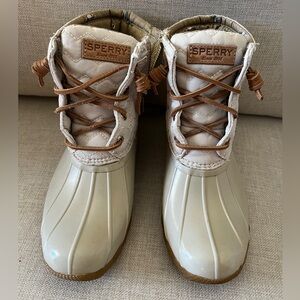 Sperry Saltwater Duck Boots- size 7 Women